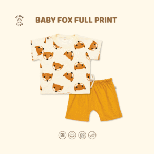 Minieclub Baby Fox Full Print