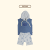 Minieclub Hoodie Set Blues