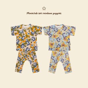 Minieclub Set Rainbow Puppies