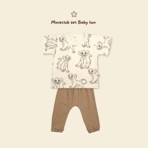 Minieclub Set Baby Lion
