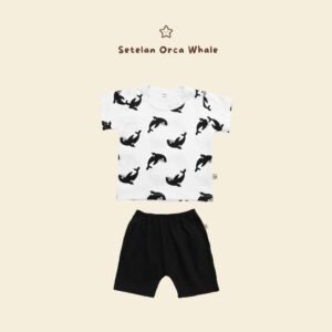 Minieclub Set Orca Whale