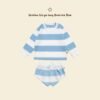Minieclub Setelan Stripe Long Overtee Baby