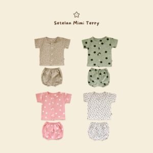 Minie Club Setelan Mimi Terry