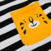 Minieclub Setelan Stripe Pocket Tiger