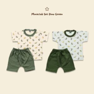 Minieclub Set Dino Green
