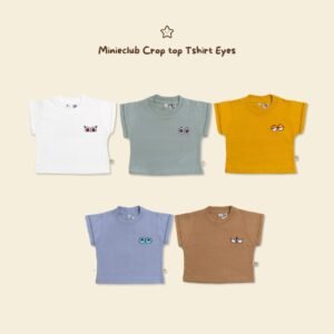 Minieclub Crop top Tshirt Eyes