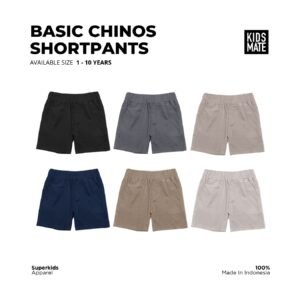 Basic Chinos Short Pants by Kidsmate