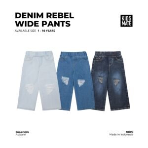 Kidsmate Denim Rebel Wide Pants