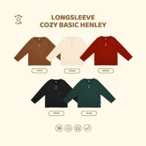 Minieclub Longsleeve Cozy Basic Henley