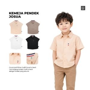 Kemeja Pendek Josua By Kidsmate