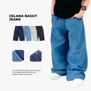 Celana Baggy Jeans Kidsmate