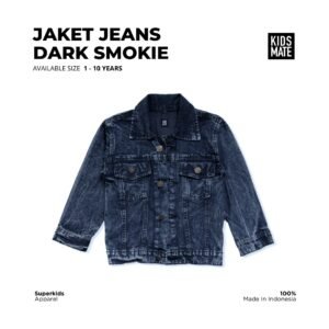 Jaket Jeans Anak Dark Smokie Kidsmate