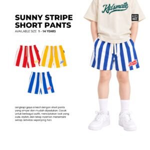 Kidsmate Sunny Stripe Short Pants